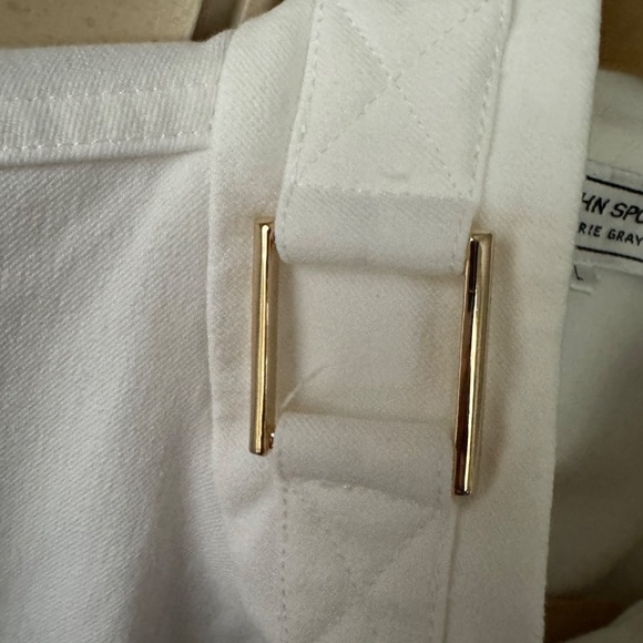 St. John white lightweight jacket, size L. - Picture 5 of 8